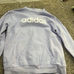Purple adidas hoodie